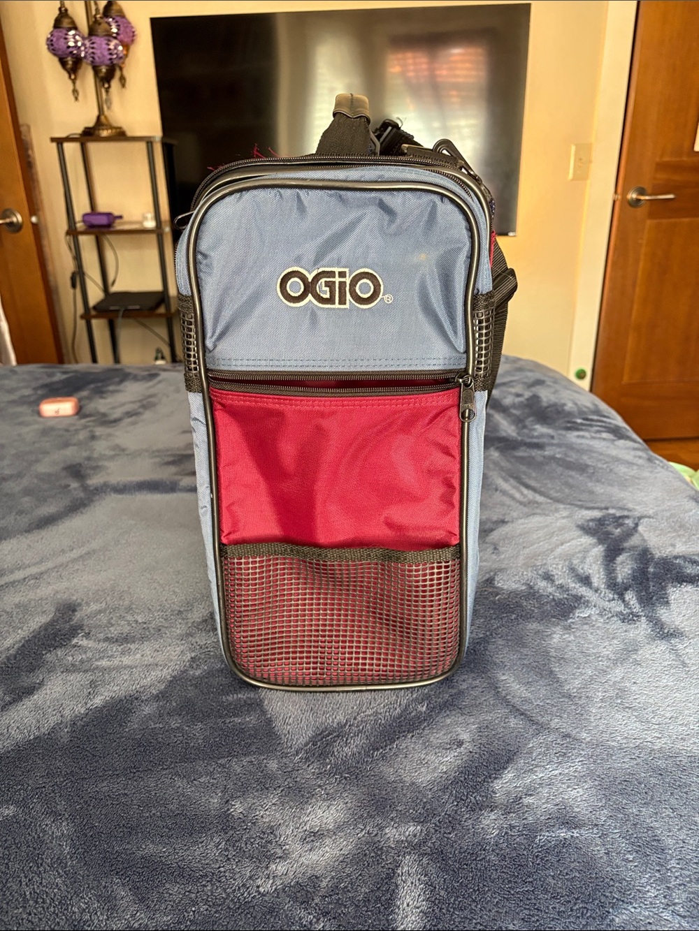 Original OGIO Blue and Red Vertical Locker Bag